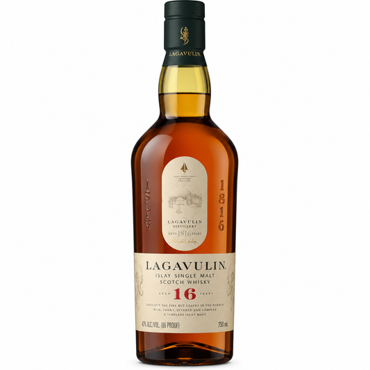 Lagavulin 16 Year Old Islay Single Malt Scotch Whisky 750ML