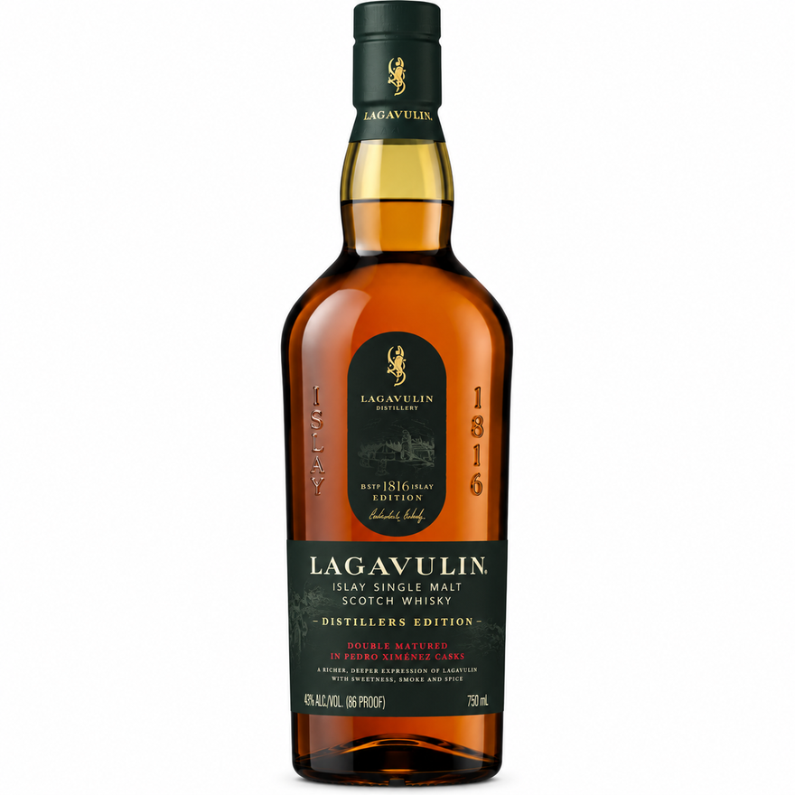 Lagavulin Distillers Edition PX Cask Islay Single Malt Scotch Whisky 750ML