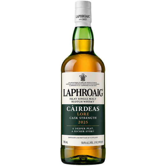 Laphroaig Càirdeas 2025 Lore Cask Strength Single Malt Scotch Whisky 700ML