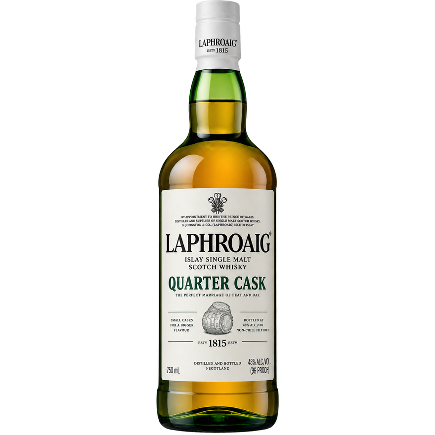 Laphroaig Quarter Cask Single Malt Scotch Whisky 750ML 