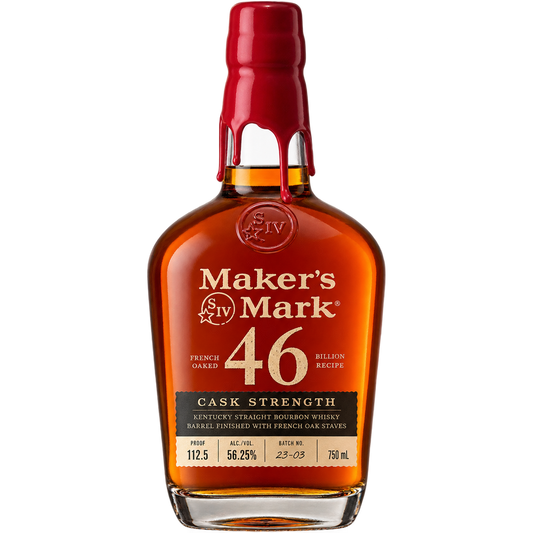 Maker's Mark 46 Cask Strength French Oaked Bourbon Whisky 750ML