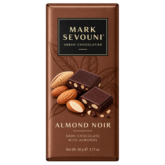 Mark Sevouni Almond Noir Chocolate Bar 90g