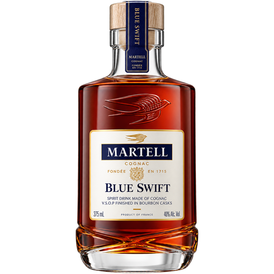Martell Blue Swift VSOP Cognac Finished in Bourbon Casks 375ML bottle 