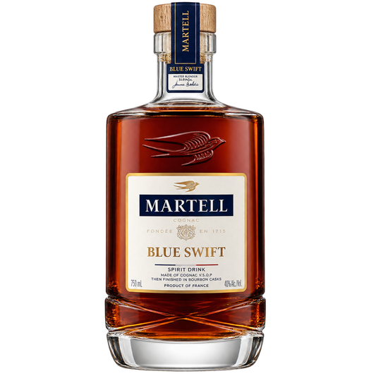Martell Blue Swift VSOP Cognac Finished in Bourbon Casks 750ML bottle