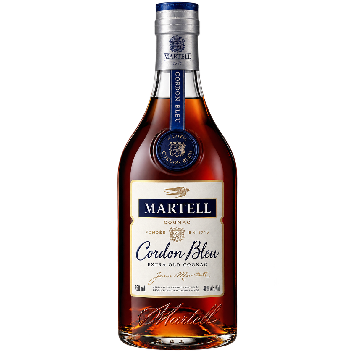 Martell Cordon Bleu XO Cognac 750ML bottle