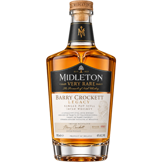 Midleton Barry Crockett Legacy Single Pot Still Irish Whiskey 700ML bottle