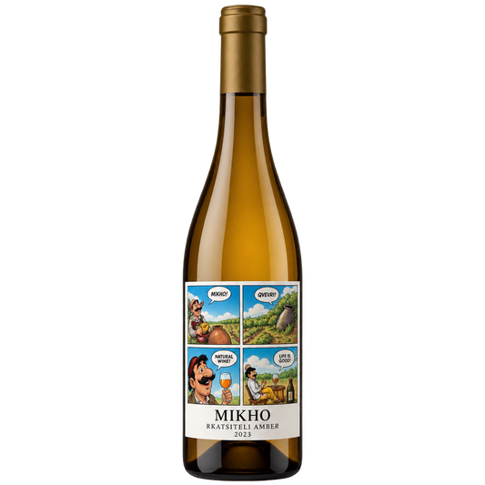 Mikho Rkatsiteli Amber 2023 750ml bottle