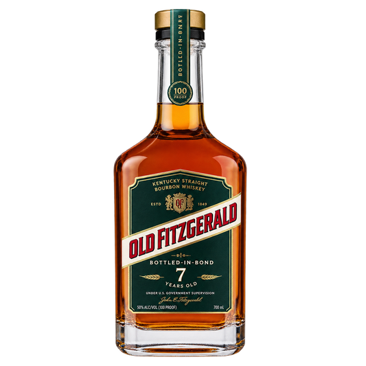 Old Fitzgerald 7 Year Old Bottled-in-Bond Wheated Bourbon Whiskey 700ML bottle 