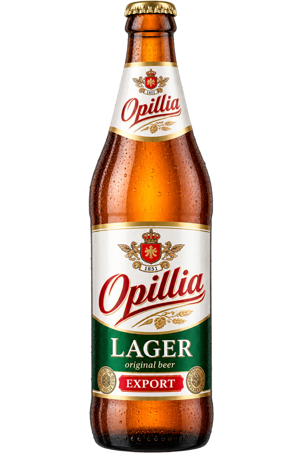 Opillia Lager 500ml bottle