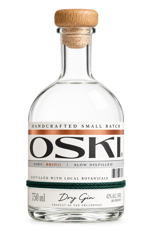 OSKI Craft Dry Gin 750ML bottle