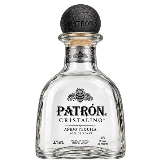 Patrón Añejo Cristalino Tequila 375ML bottle
