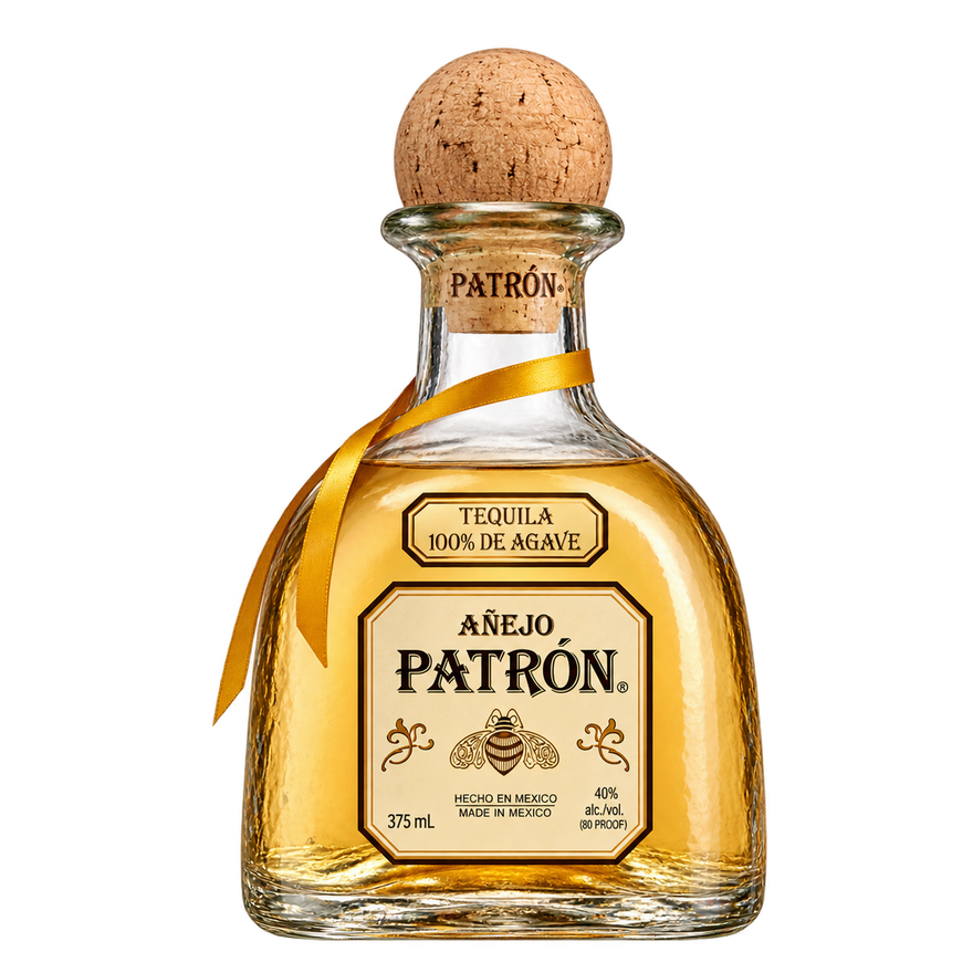 Patrón Añejo Tequila 375ML bottle