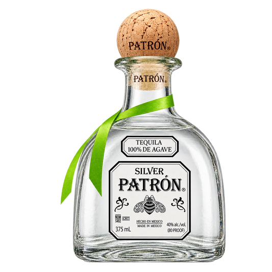 Patrón Silver Tequila 375ML bottle 