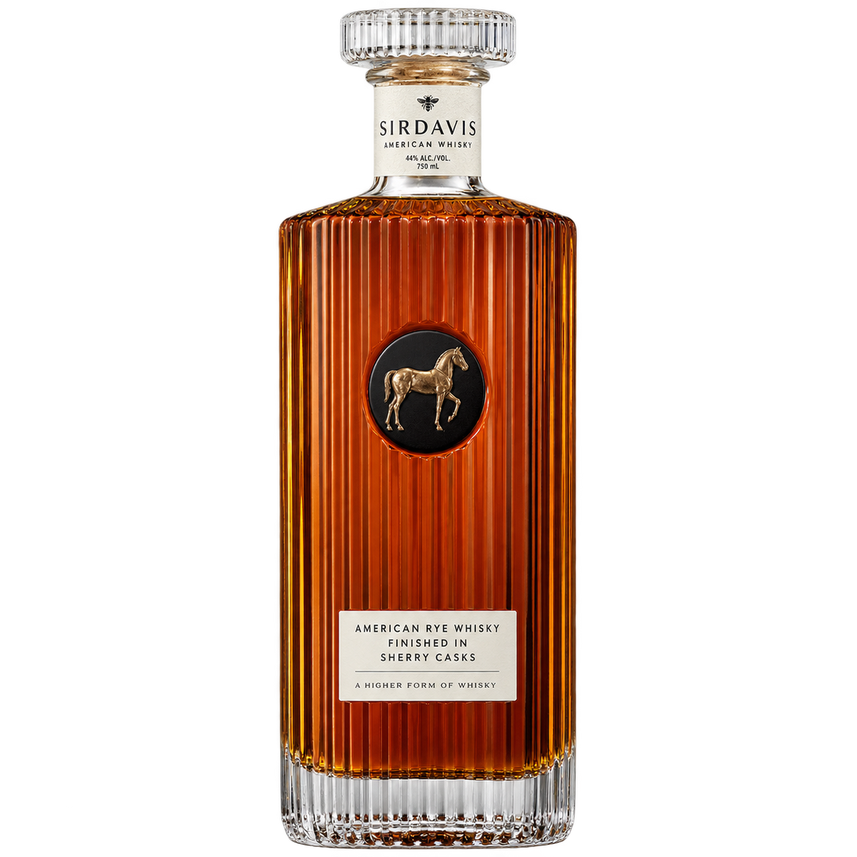 SirDavis American Rye Whisky Finished in Sherry Casks 750ML bottle