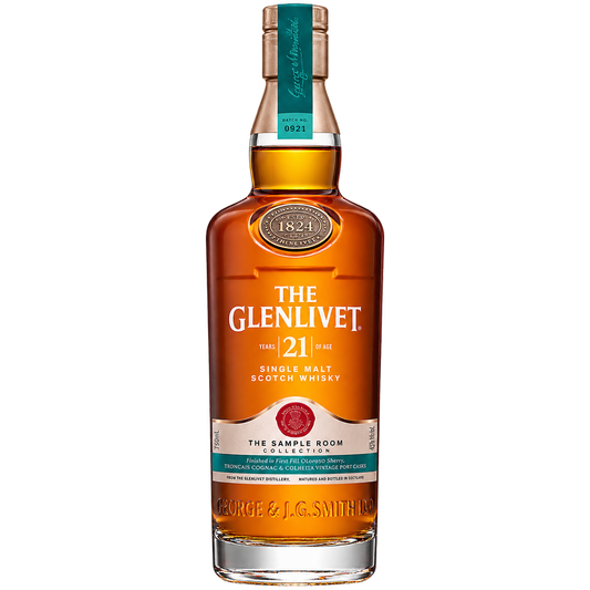 The Glenlivet 21 Year Old Sample Room Collection Single Malt Scotch Whisky 750ML bottle