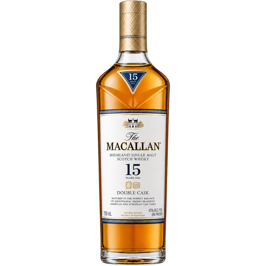 The Macallan Double Cask 15 Year Old Single Malt Scotch Whisky 750ML