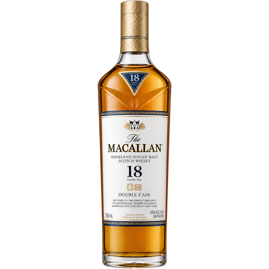 The Macallan Double Cask 18 Year Old Single Malt Scotch Whisky 750ML