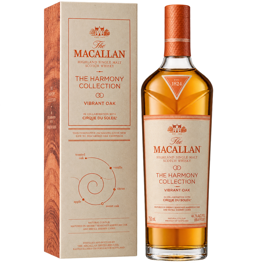 The Macallan Harmony Collection Vibrant Oak Single Malt Scotch Whisky 750ML