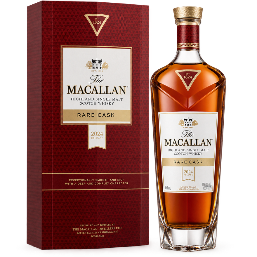 The Macallan Rare Cask 2024 Release Single Malt Scotch Whisky 750ML 