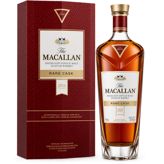 The Macallan Rare Cask 2024 Release Single Malt Scotch Whisky 750ML 