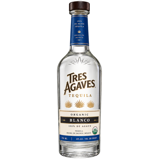 Tres Agaves Organic Blanco Tequila 750ML