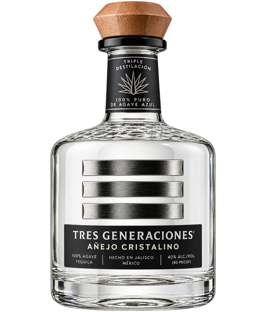 Tres Generaciones Añejo Cristalino Tequila 750ML