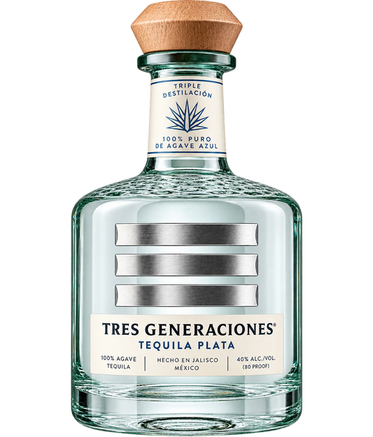 Tres Generaciones Plata Tequila 750ML