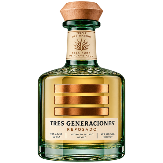 Tres Generaciones Reposado Tequila 750ML bottle