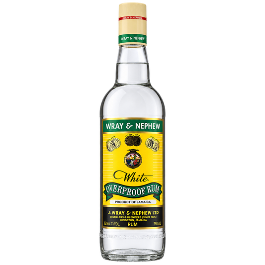 Wray & Nephew White Overproof Rum 750ML bottle
