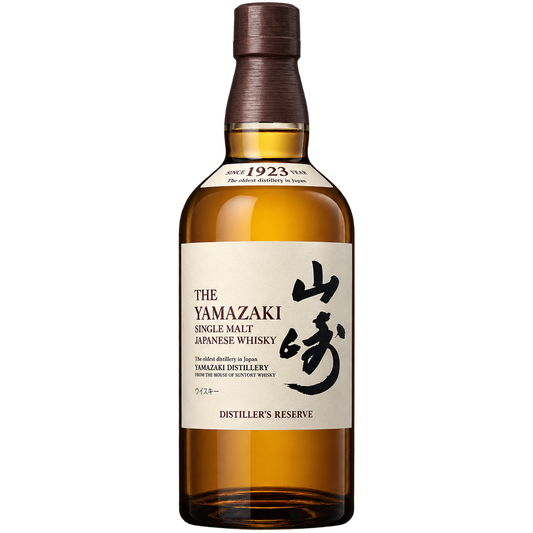 Yamazaki Distiller’s Reserve Single Malt Japanese Whisky 750ML bottle
